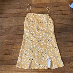 Yellow Princess Polly summer dress